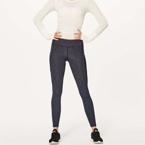 Lululemon Speed Up Tight Full-On Luxtreme Brushed Sz 4